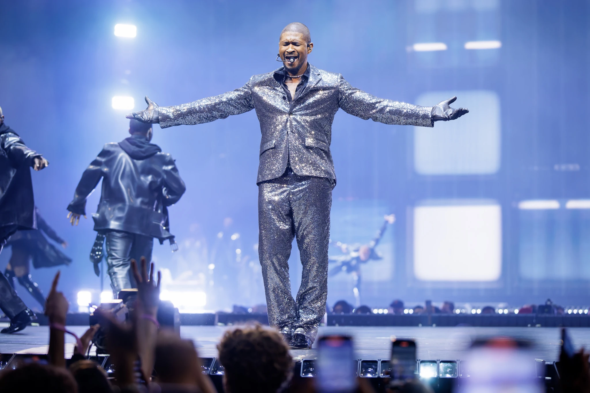 Usher Ziggo Dome, 2025 — concertfotografie door Wouter Vellekoop